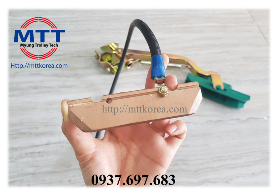 Công ty TNHH MTT Hàn Quốc Chổi tiếp điện cầu trục 90A Hàn Quốc Công ty TNHH MTT Hàn Quốc Chổi tiếp điện cầu trục 90A Hàn Quốc