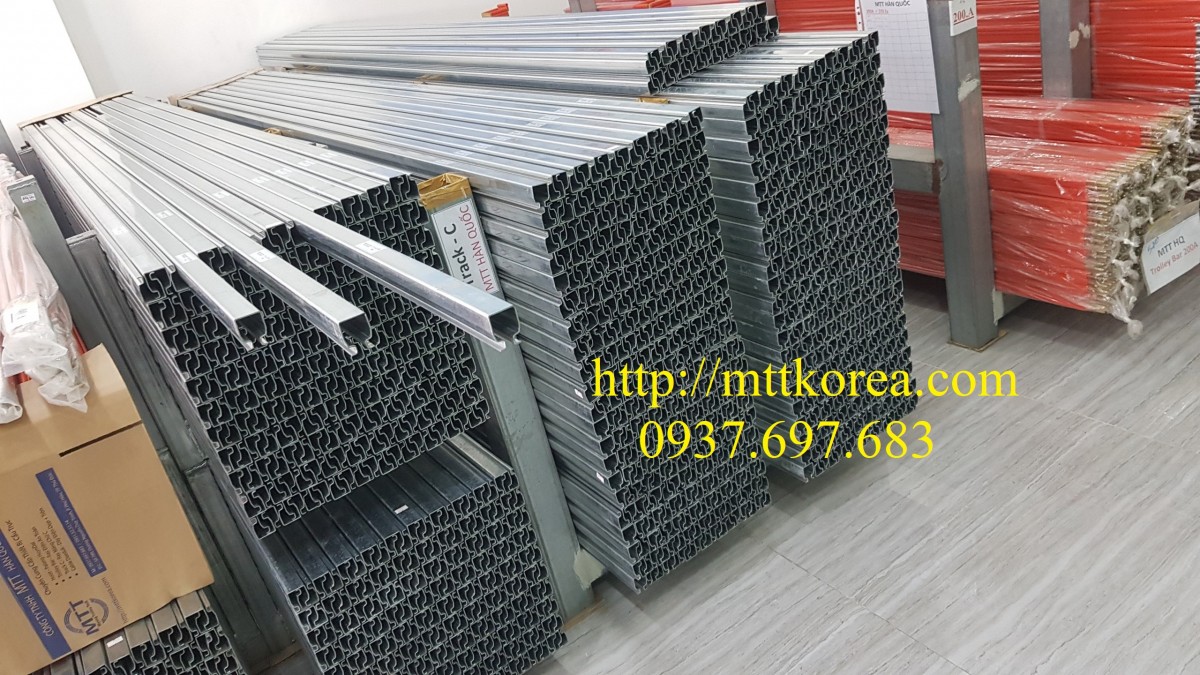Công ty TNHH MTT Hàn Quốc Máng C cho cầu trục (3m/thanh) Công ty TNHH MTT Hàn Quốc Máng C cho cầu trục (3m/thanh)