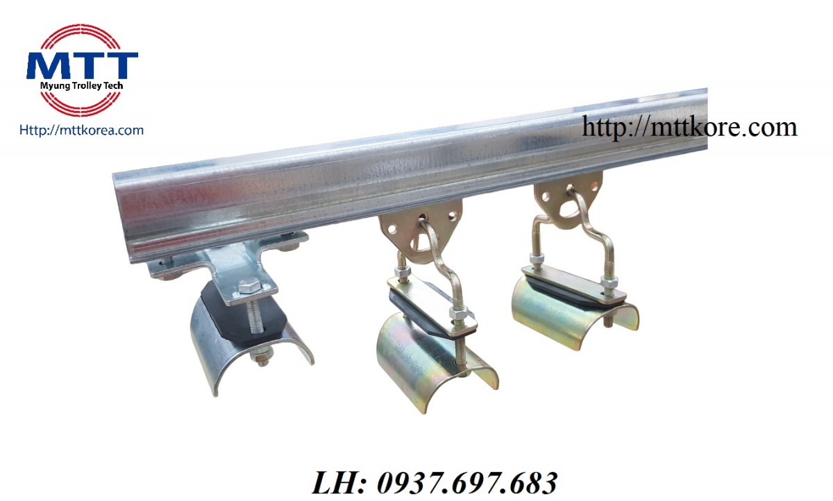 Công ty TNHH MTT Hàn Quốc Kẹp cố định cáp máng C cầu trục 