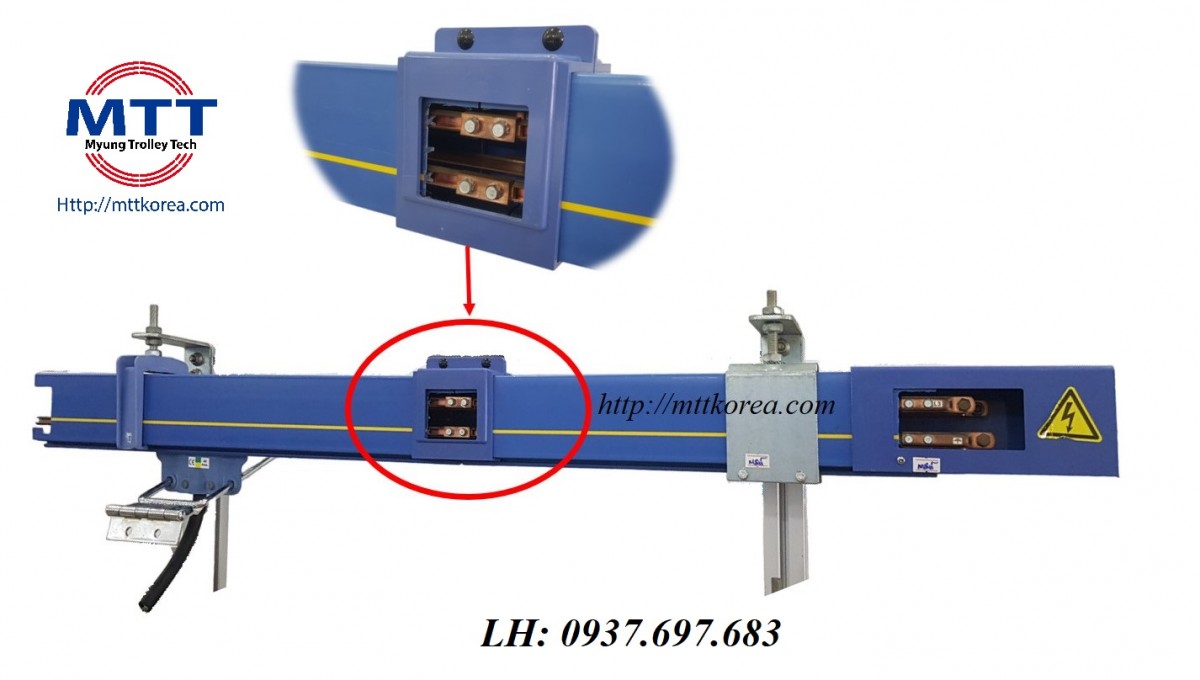 Công ty TNHH MTT Hàn Quốc Bộ nối ray hộp kín 4P 60A 