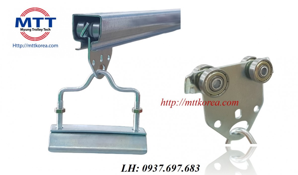 Công ty TNHH MTT Hàn Quốc Con lăn trượt cáp ray C cầu trục 