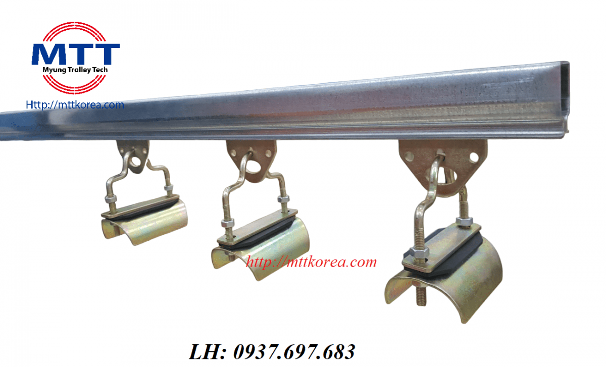 Công ty TNHH MTT Hàn Quốc Con trượt cáp dẹt ray C cầu trục 