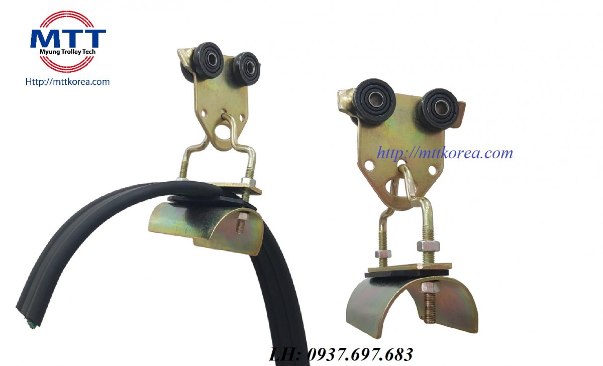 Công ty TNHH MTT Hàn Quốc Con trượt cáp dẹt ray C cầu trục 