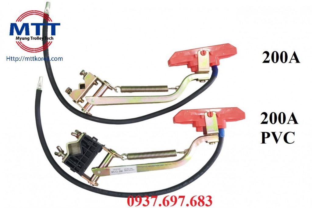 Chổi lấy điện cầu trục 200A PVC avatar
