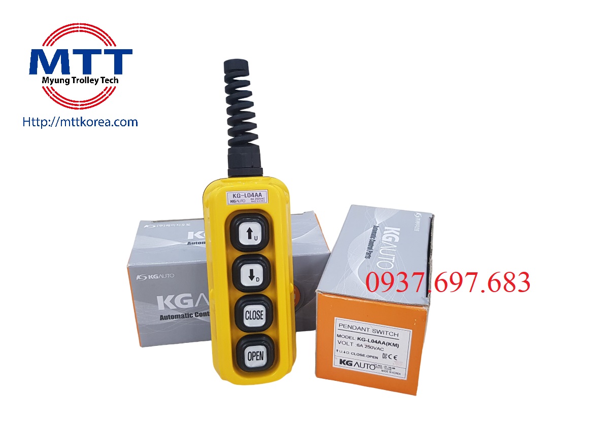 Công ty TNHH MTT Hàn Quốc Bộ điều khiển palang L04AA(KM) 