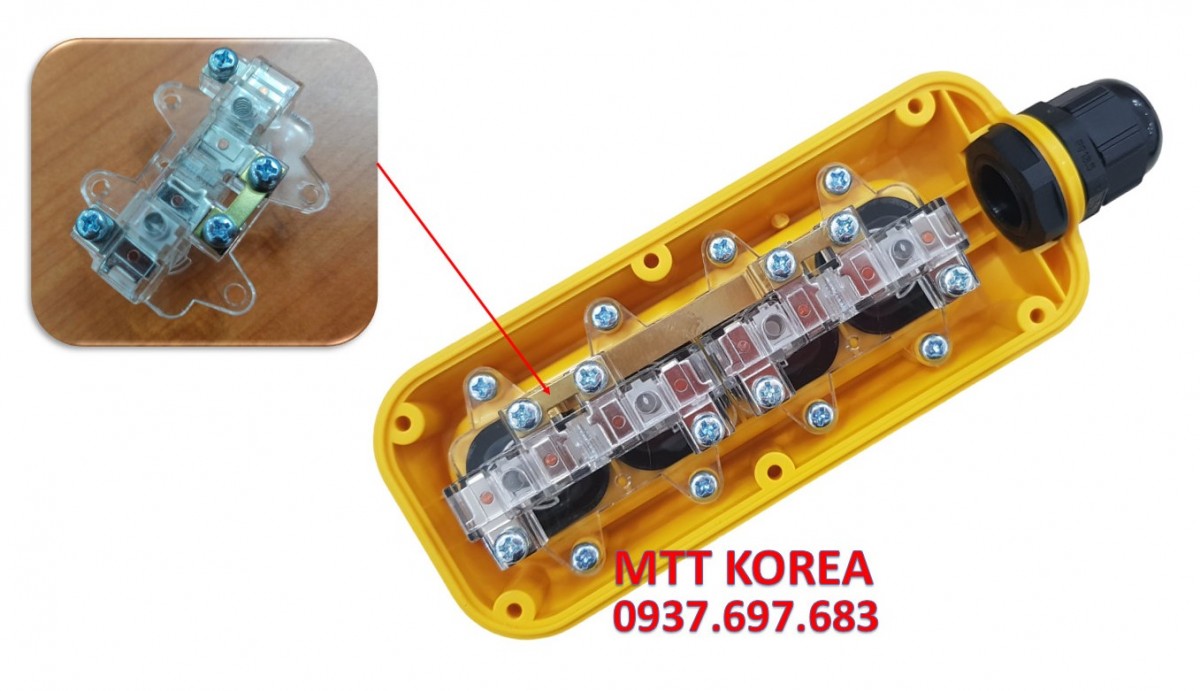 Công ty TNHH MTT Hàn Quốc Tay bấm điều khiển palang L04AA Công ty TNHH MTT Hàn Quốc Tay bấm điều khiển palang L04AA