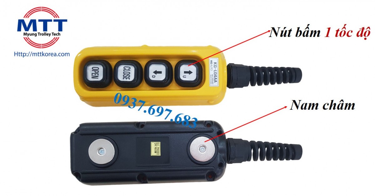 Công ty TNHH MTT Hàn Quốc Bộ điều khiển palang L04AA(KM) 