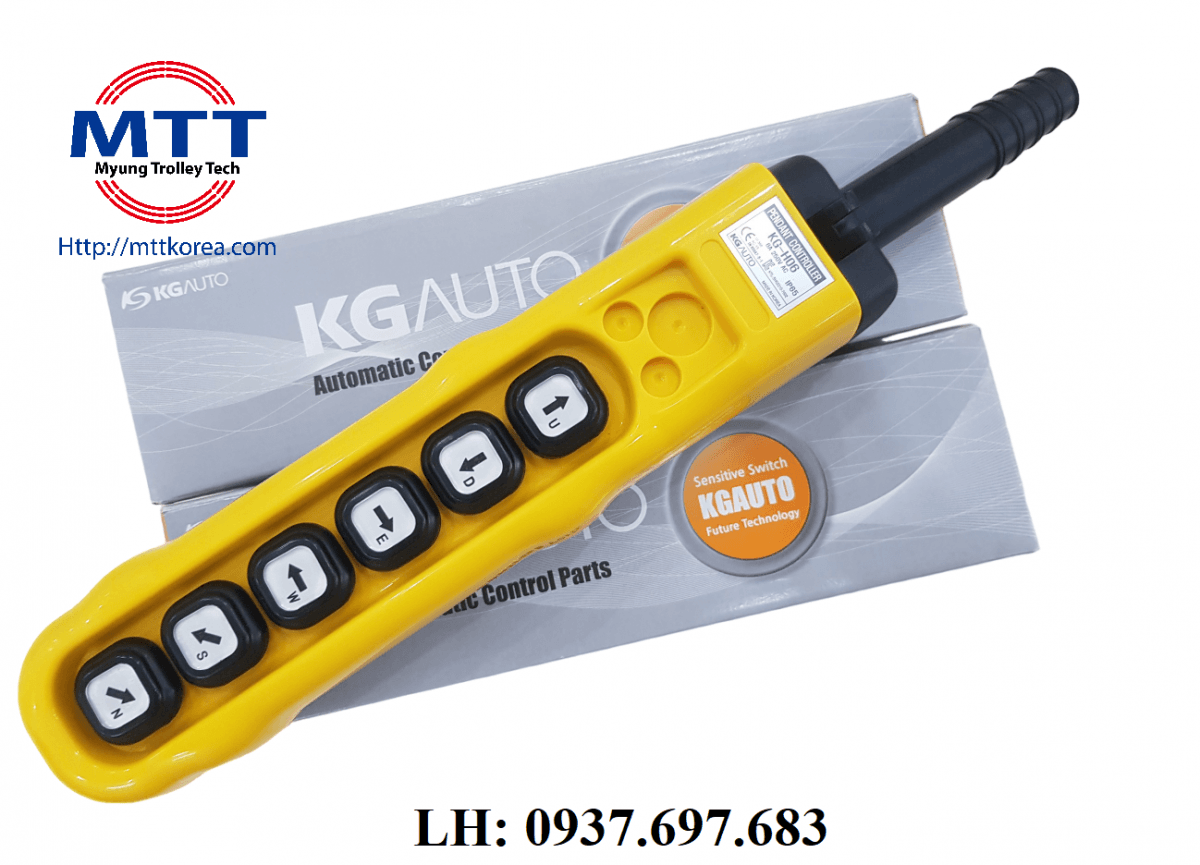 Công ty TNHH MTT Hàn Quốc Tay bấm điều khiển H06AAA cầu trục Công ty TNHH MTT Hàn Quốc Tay bấm điều khiển H06AAA cầu trục