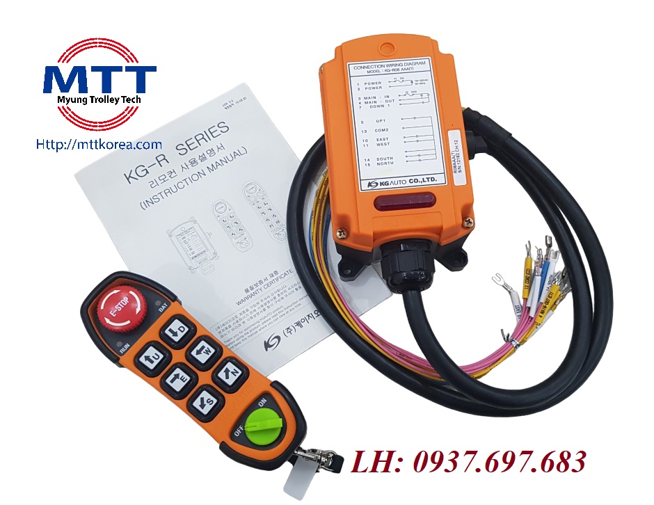 Bộ điều khiển cầu trục từ xa KG-R08AAA(T) avatar