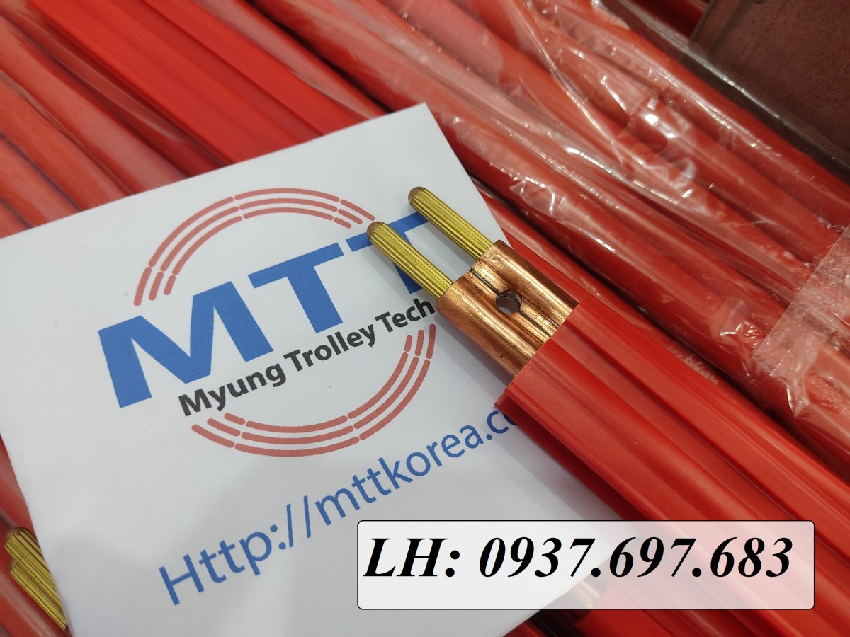 Công ty TNHH MTT Hàn Quốc Ray điện an toàn 200A cho cầu trục Công ty TNHH MTT Hàn Quốc Ray điện an toàn 200A cho cầu trục
