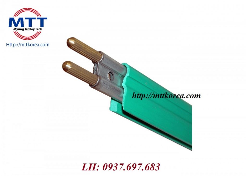 Ray điện an toàn cầu trục 60A xanh avatar