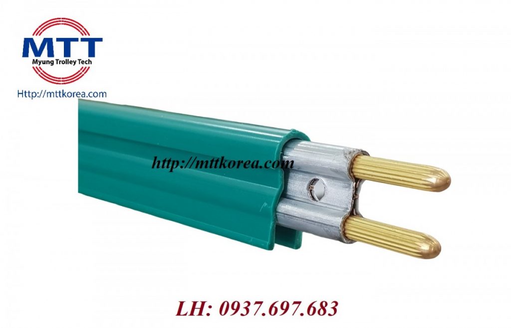 Thanh ray điện an toàn 90A xanh avatar