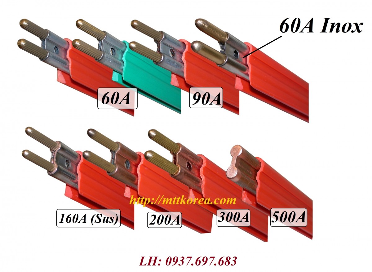 Công ty TNHH MTT Hàn Quốc Ray điện an toàn 60A (Inox) cho cầu trục Công ty TNHH MTT Hàn Quốc Ray điện an toàn 60A (Inox) cho cầu trục