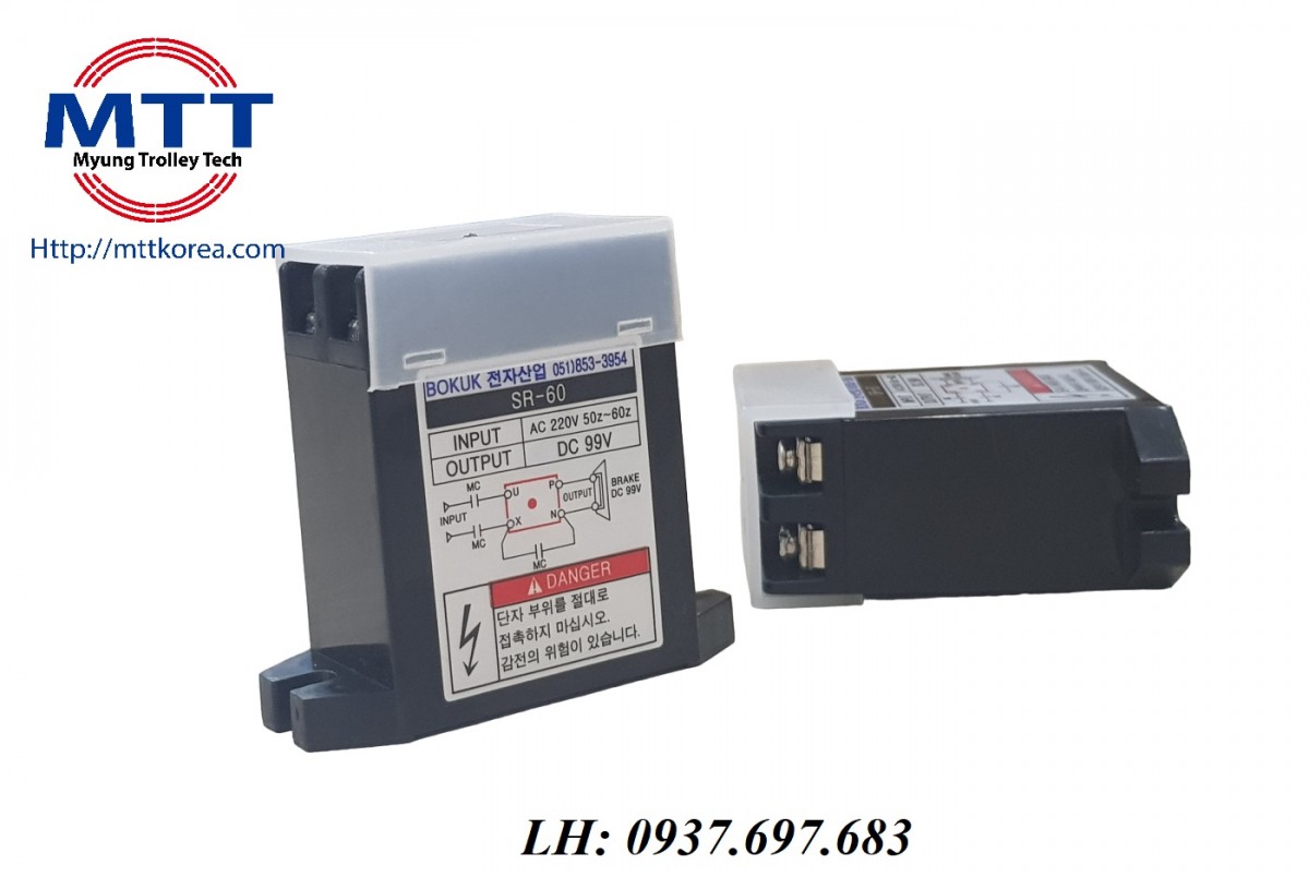 Công ty TNHH MTT Hàn Quốc Diot SR-60 Bokuk cho cầu trục Công ty TNHH MTT Hàn Quốc Diot SR-60 Bokuk cho cầu trục