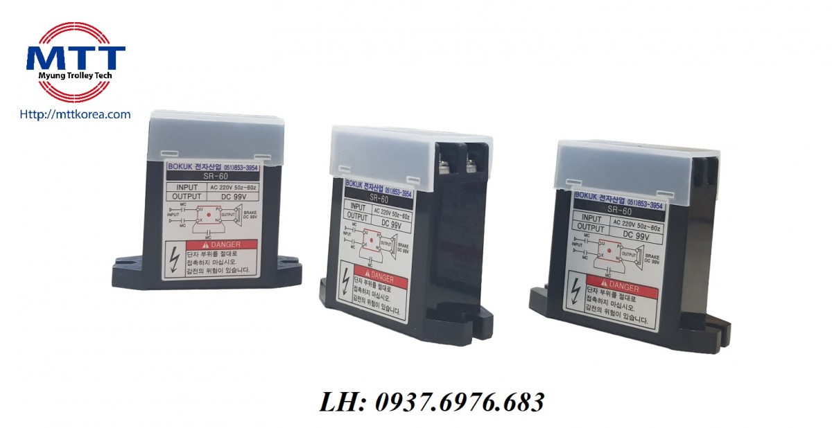 Công ty TNHH MTT Hàn Quốc Diot SR-60 Bokuk cho cầu trục Công ty TNHH MTT Hàn Quốc Diot SR-60 Bokuk cho cầu trục