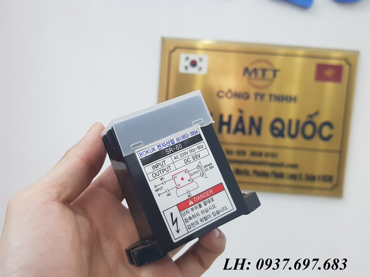 Công ty TNHH MTT Hàn Quốc Diot SR-60 Bokuk cho cầu trục Công ty TNHH MTT Hàn Quốc Diot SR-60 Bokuk cho cầu trục