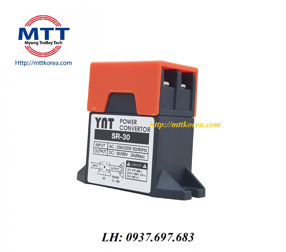 Công ty TNHH MTT Hàn Quốc Phanh động cơ Diot SR-30 YNT cầu trục Công ty TNHH MTT Hàn Quốc Phanh động cơ Diot SR-30 YNT cầu trục