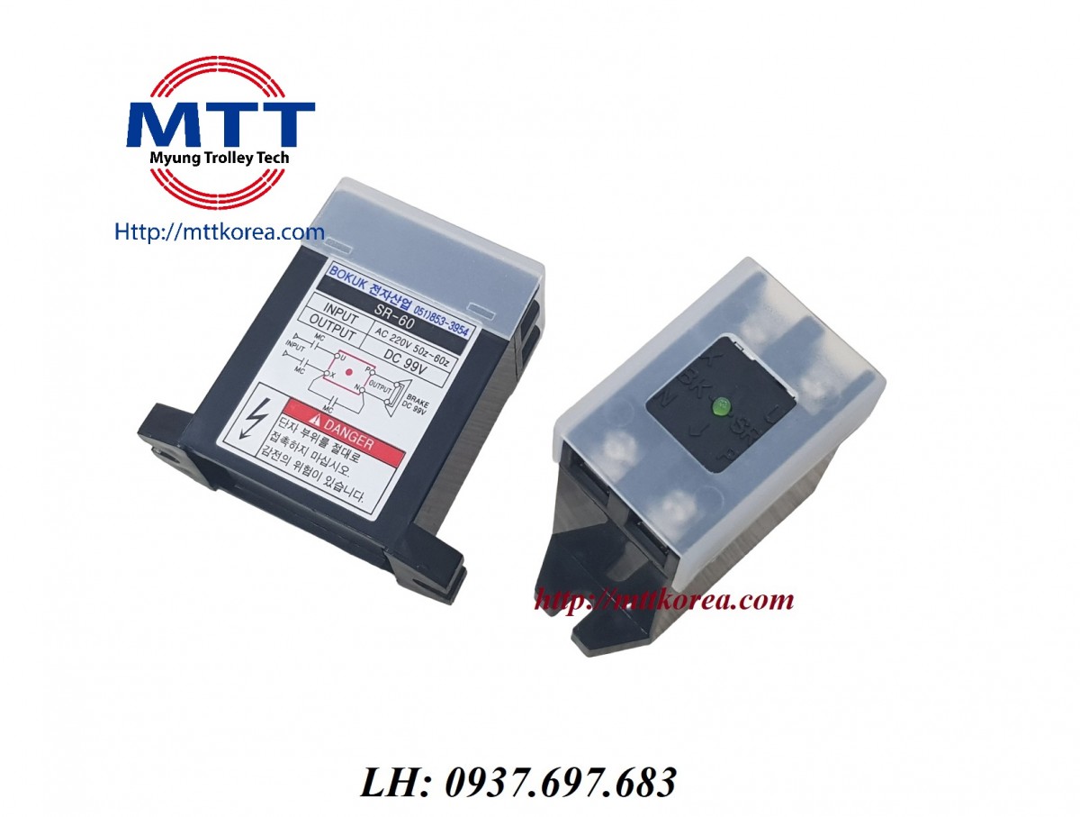 Công ty TNHH MTT Hàn Quốc Thắng cầu trục Diot SR-60 Bokuk 