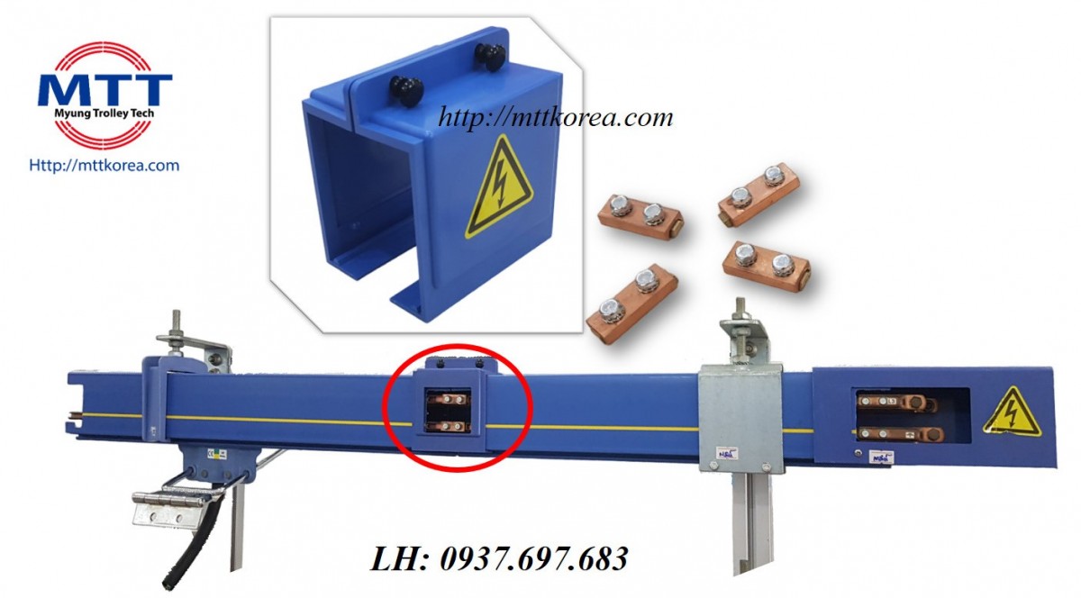 Công ty TNHH MTT Hàn Quốc Bộ nối ray hộp vuông 4P LCL 