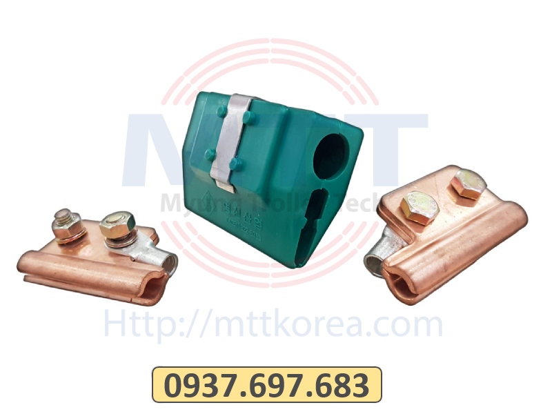 Công ty TNHH MTT Hàn Quốc Đầu nối nguồn ray điện cầu trục 300A Công ty TNHH MTT Hàn Quốc Đầu nối nguồn ray điện cầu trục 300A