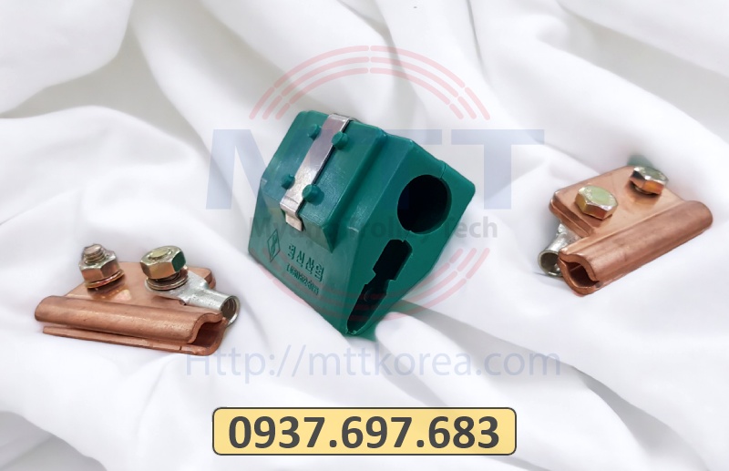 Công ty TNHH MTT Hàn Quốc Đầu nối nguồn ray điện cầu trục 300A Công ty TNHH MTT Hàn Quốc Đầu nối nguồn ray điện cầu trục 300A