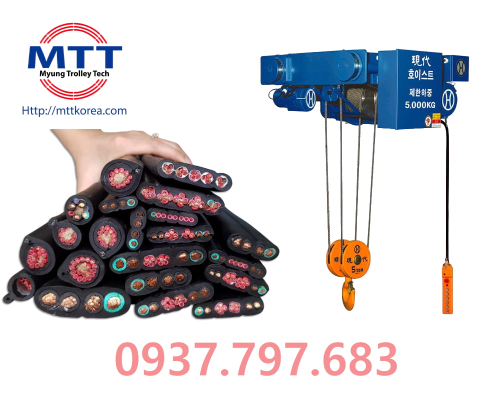 Dây cáp điện cầu trục 1.5SQx20C