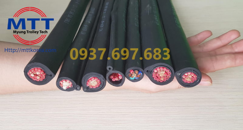 Công ty TNHH MTT Hàn Quốc Cáp tròn điều khiển cầu trục 1.5SQx20C Công ty TNHH MTT Hàn Quốc Cáp tròn điều khiển cầu trục 1.5SQx20C