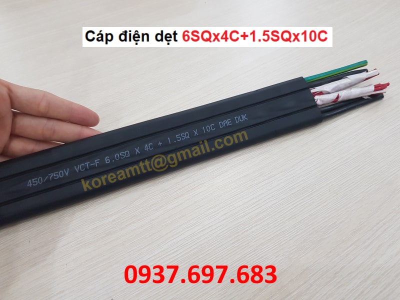 Cáp điện cầu trục