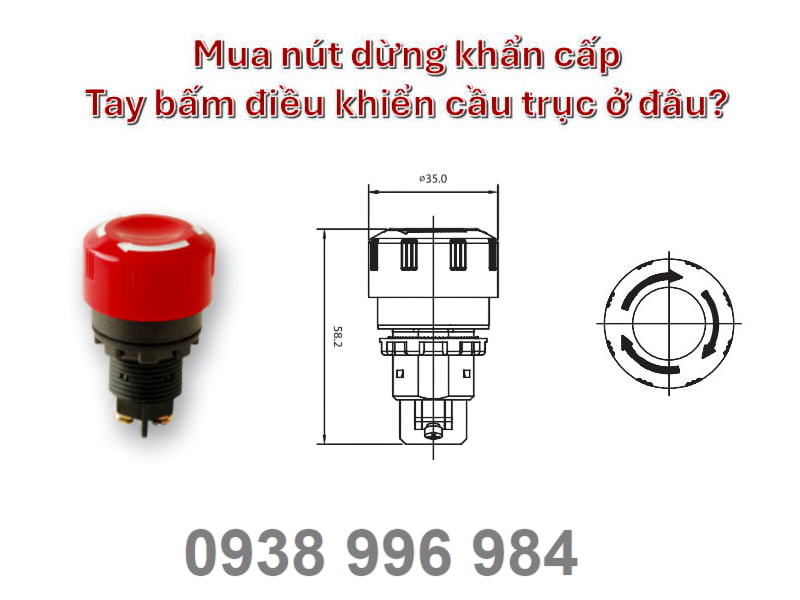Công ty TNHH MTT Hàn Quốc Nút dừng khẩn cấp 