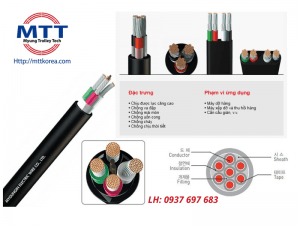 Dây Cáp Điện PNCT Myoung In Hàn Quốc